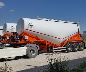 V Tipi Çelik Çimento Silobası